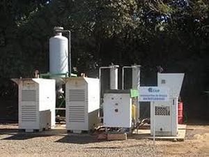 Biogaz extrait des déchets produit de l'électricité au CET de Sainte Suzanne