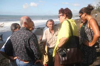 En mars 2007, après le passage du cyclone Gamède, Bernard Marek au commande avec l'équipe municipale et la Drac pour écrire une nouvelle page de notre histoire.