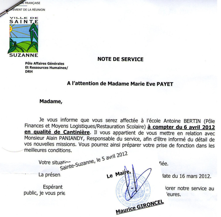 Sainte-Suzanne : déplacements de personnels = casse de l'éducation