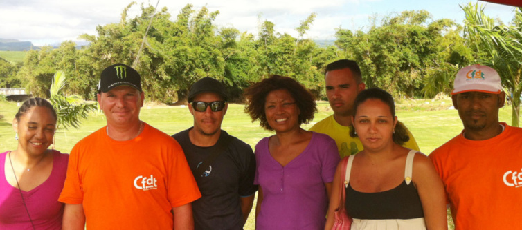 Aline Murin Hoarau : Avec les travailleurs Aline Murin Hoarau : Avec les travailleurs