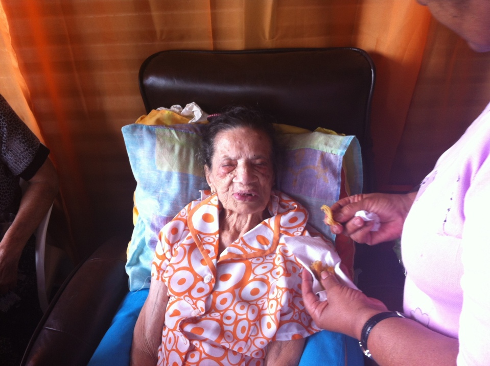 Estelle, notre doyenne. Estelle, notre doyenne.