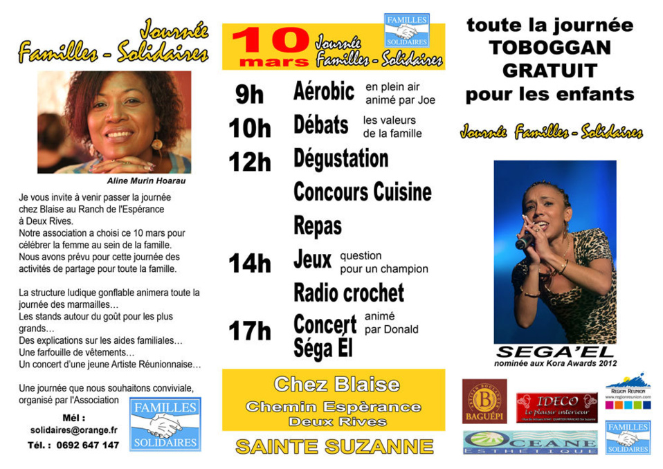 Familles Solidaires célèbre la journée de la femme Familles Solidaires célèbre la journée de la femme