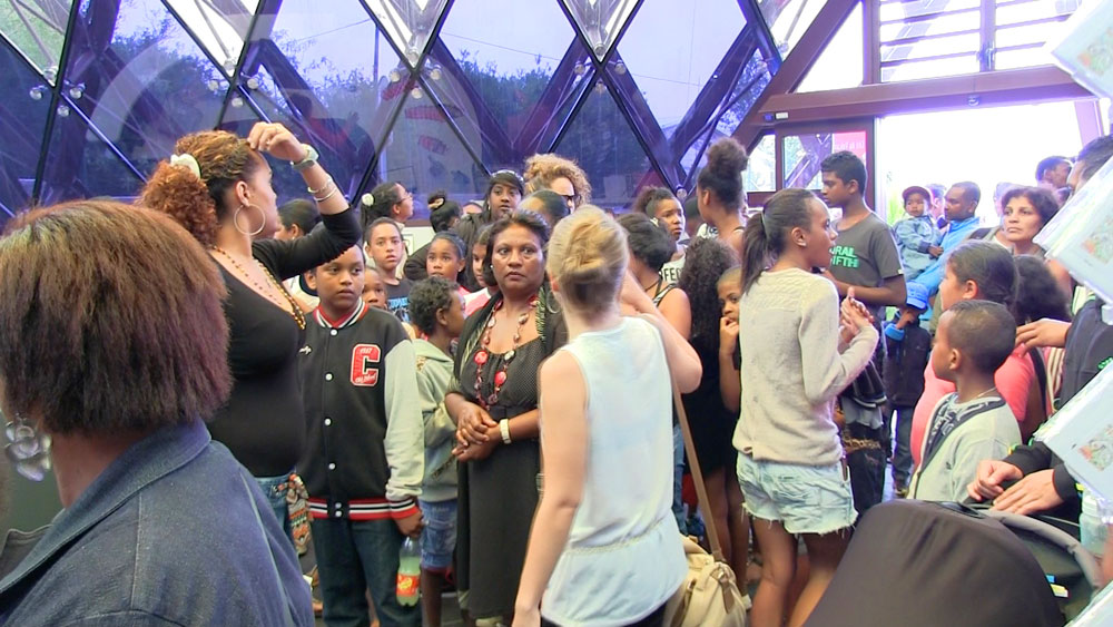 Familles Solidaires visite la Cité du Volcan Familles Solidaires visite la Cité du Volcan