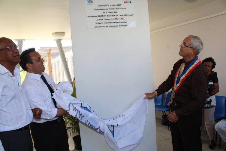 Inauguration du Centre de Vacances de L'Etang-Salé les Bains