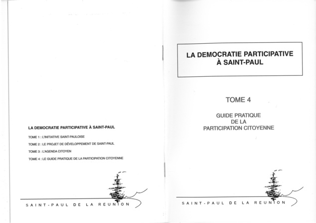 La Participation, une expérience Saint Pauloise . T4 La Participation, une expérience Saint Pauloise . T4