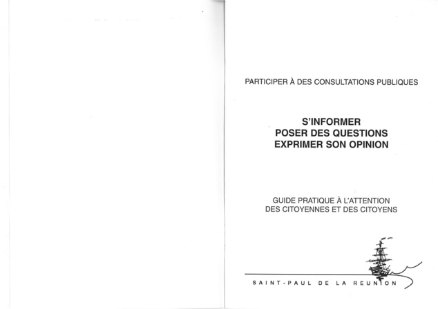 La Participation, une expérience Saint Pauloise .  T4