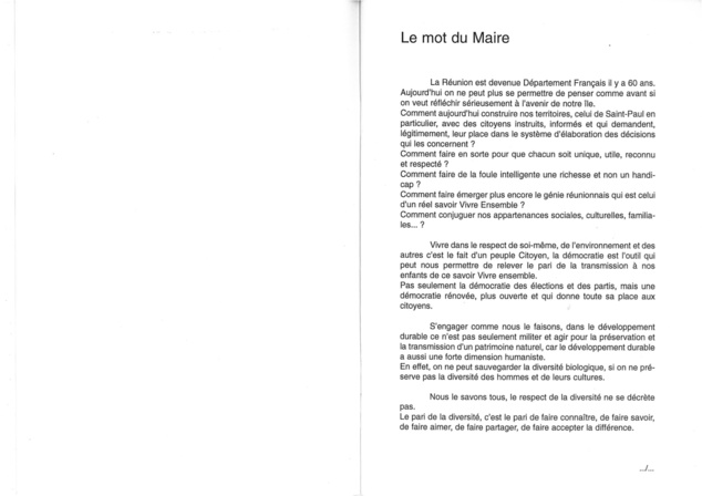La Participation, une expérience Saint Pauloise .  T4