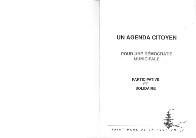 La Participation, une expérience Saint Pauloise . T3 La Participation, une expérience Saint Pauloise . T3