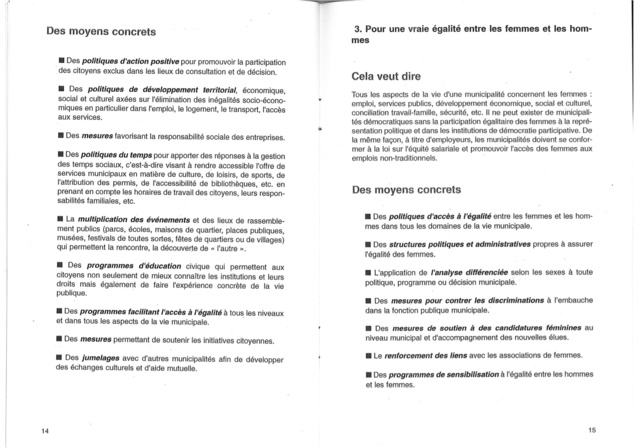 La Participation, une expérience Saint Pauloise .  T3