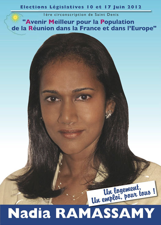 Nadia Ramassamy : Législatives 2012