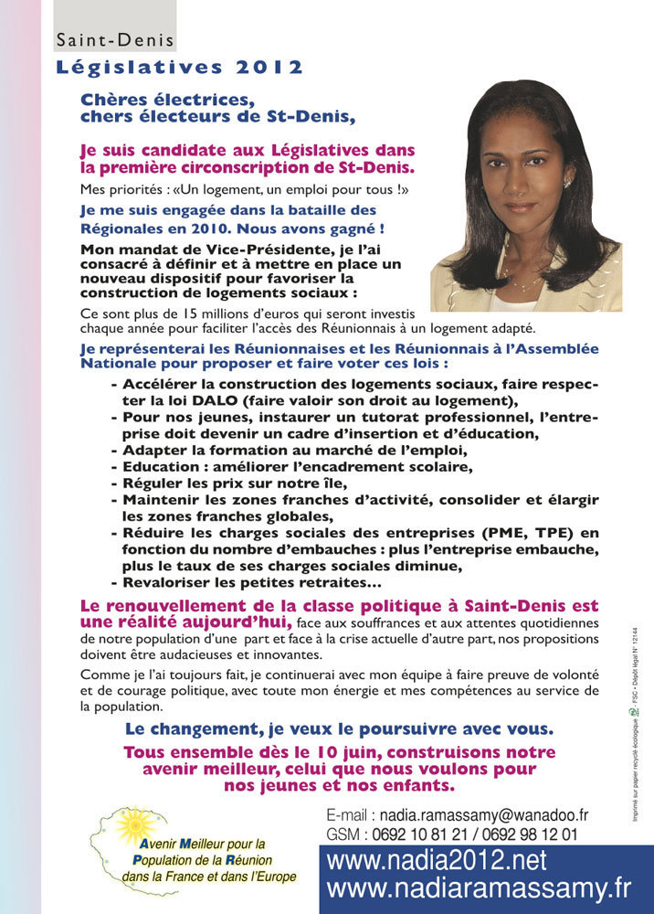 Legislatives 2012 Legislatives 2012