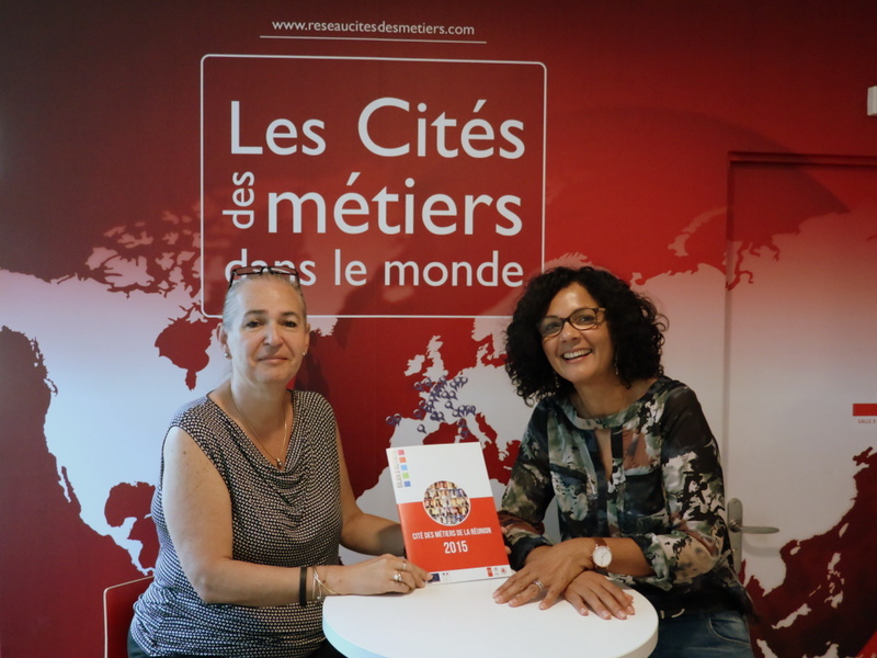 Danièle Le Normand, première Présidente de la Cité des métiers de La Réunion, passe la main à Nathalie Bassire