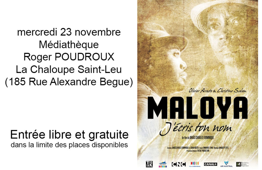 MALOYA, J'écris ton nom MALOYA, J'écris ton nom