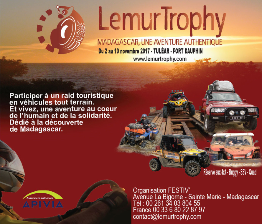 2ème ÉDITION DU LÉMUR TROPHY - MADAGASCAR 2ème ÉDITION DU LÉMUR TROPHY - MADAGASCAR