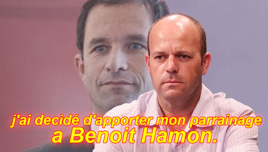 ​Jean Alain CADET : J’ai décidé de parrainer Benoît Hamon