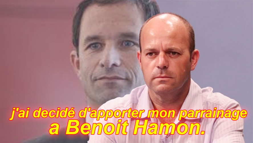 Jean Alain CADET : J’ai décidé de parrainer Benoît Hamon Jean Alain CADET : J’ai décidé de parrainer Benoît Hamon