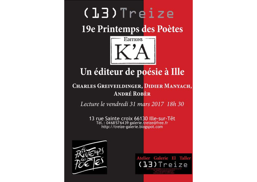 Un éditeur de poésie à Ille sur Tet Un éditeur de poésie à Ille sur Tet