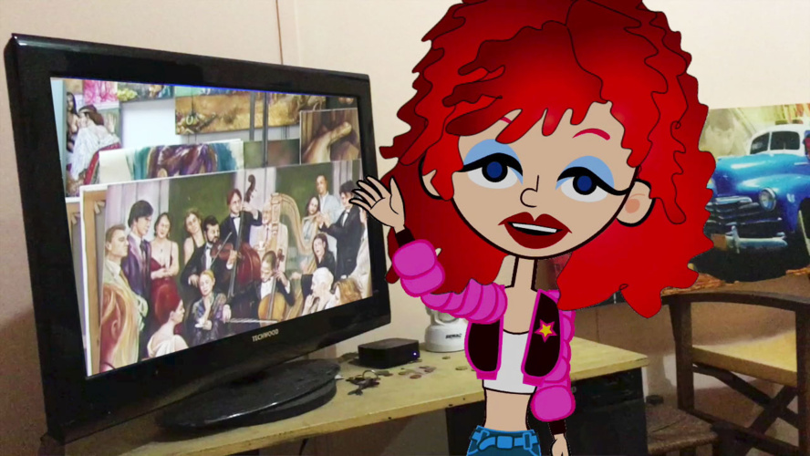 Lili nous entraîne vers une rencontre artistique Lili nous entraîne vers une rencontre artistique