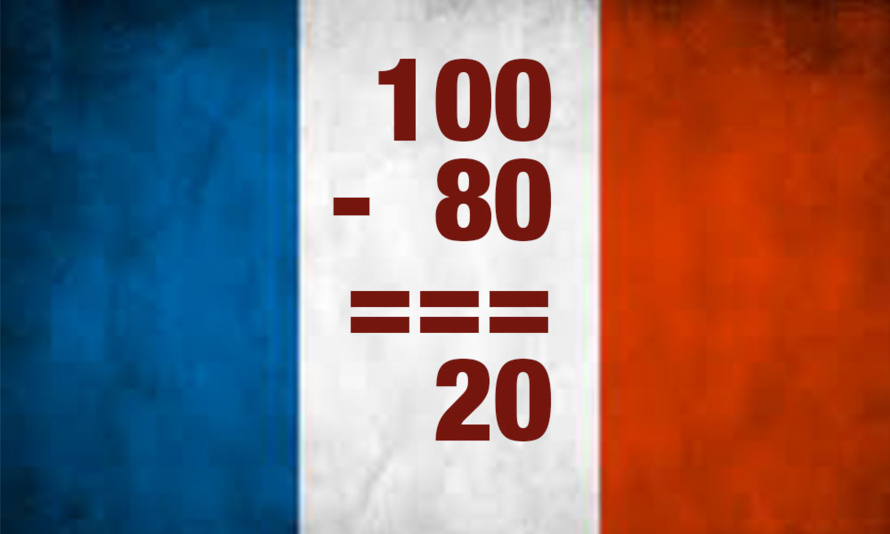 100-80=20 100-80=20