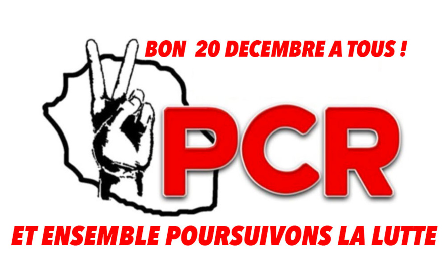BON 20 DECEMBRE A TOUS ! ET ENSEMBLE POURSUIVONS LA LUTTE BON 20 DECEMBRE A TOUS ! ET ENSEMBLE POURSUIVONS LA LUTTE