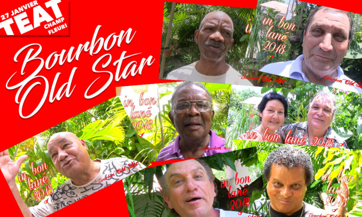 Les vœux de Bourbon Old Star Les vœux de Bourbon Old Star