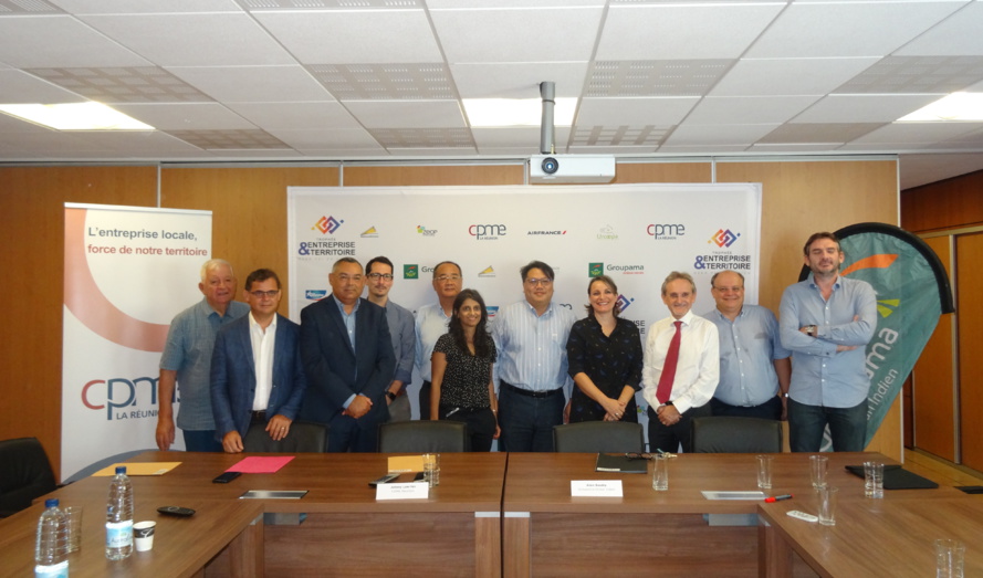 La CPME réunion et Groupama Océan Indien présentent la 2ème édition du Trophéee Entreprise & Territoire La CPME réunion et Groupama Océan Indien présentent la 2ème édition du Trophéee Entreprise & Territoire