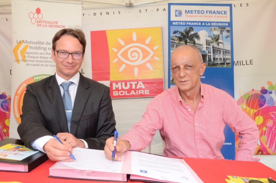 Météo France et La Mutualité de La Réunion ensemble  contre le risque solaire