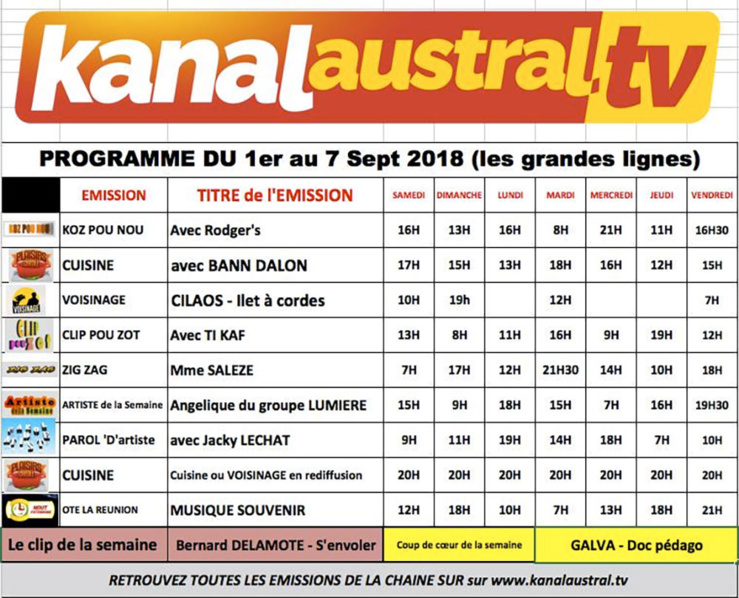 À LA TÉLÉ À LA TÉLÉ