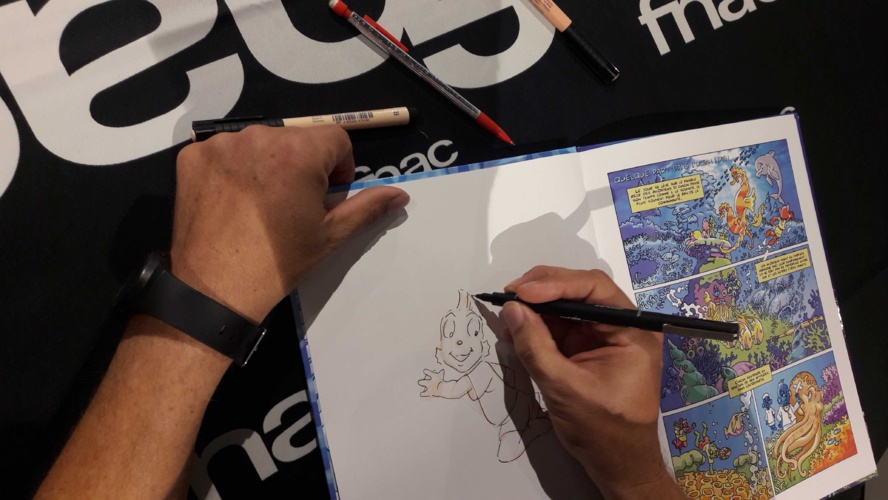 Dédicace personnalisée de la BD Dédicace personnalisée de la BD