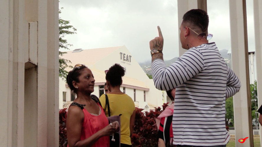 Les Réunionnais investissent le tribunal, un véritable Téat Les Réunionnais investissent le tribunal, un véritable Téat