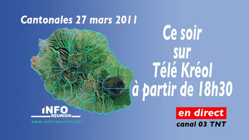 Soirée électorale sur Télé Kréol