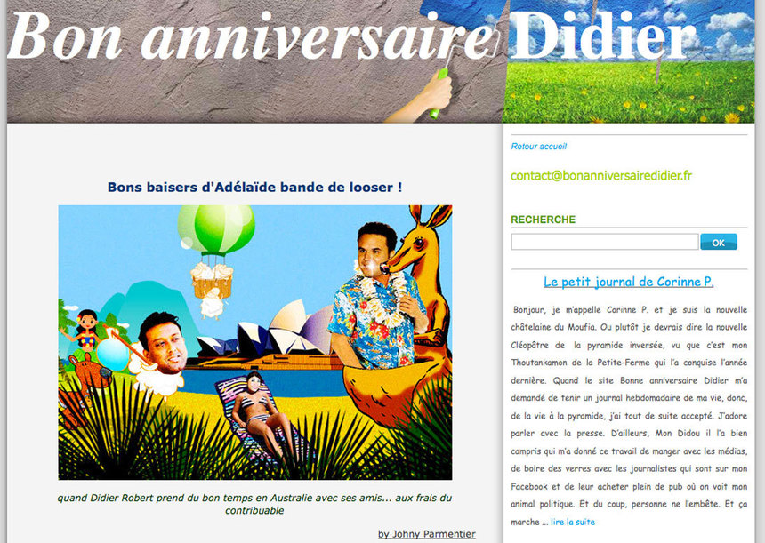 Un Blog Anti Didier Robert Sur La Toile
