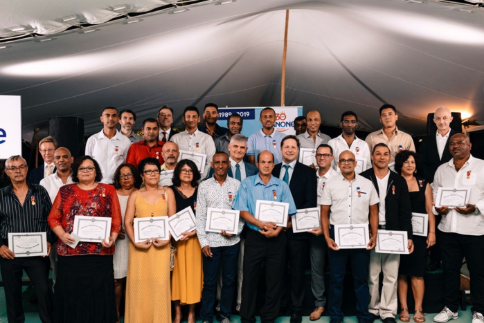 30 ans de Danone réunion : 28 salariés reçoivent leur médaille du travail 30 ans de Danone réunion : 28 salariés reçoivent leur médaille du travail