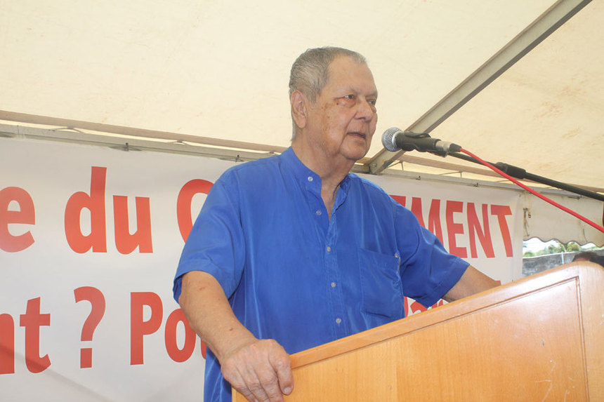 L'Assemblée unique pour remettre le tram-train sur les rails, ce que Paul Vergès attend de l'élection de François Hollande