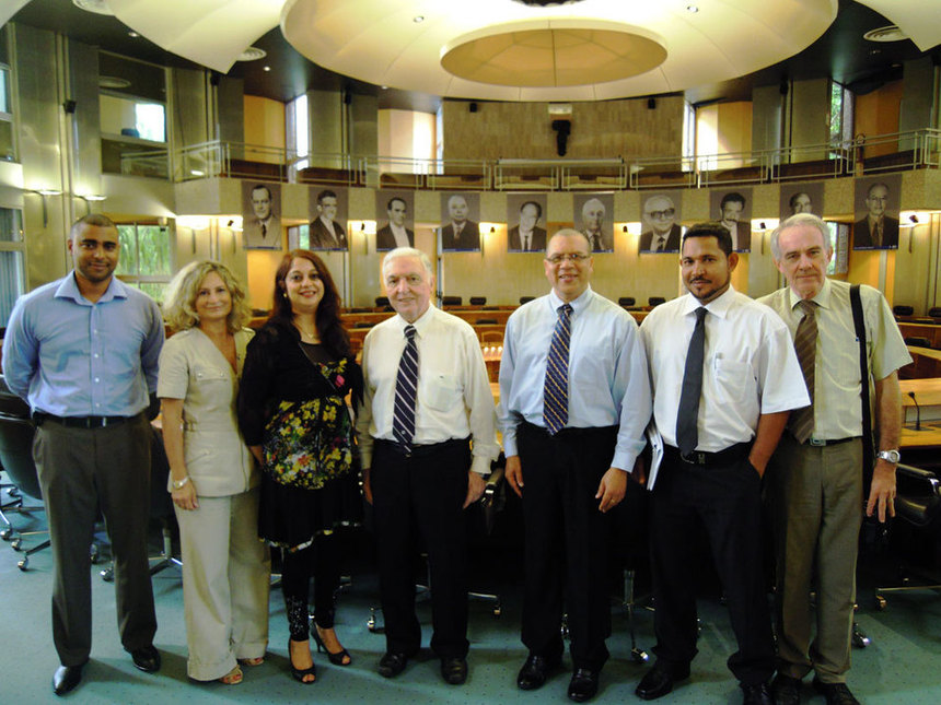 Une délégation seychelloise au Conseil général