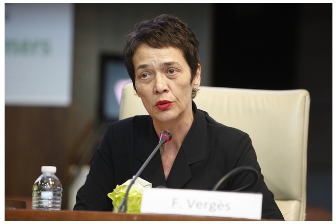 On parle de Françoise Vergès à la délégation interministérielle pour l'égalité des chances des Français d'Outre-mer