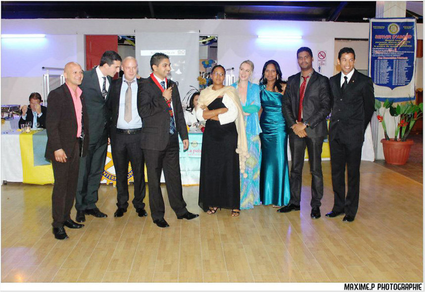 Mike Sihou, président pour l'année rotarienne