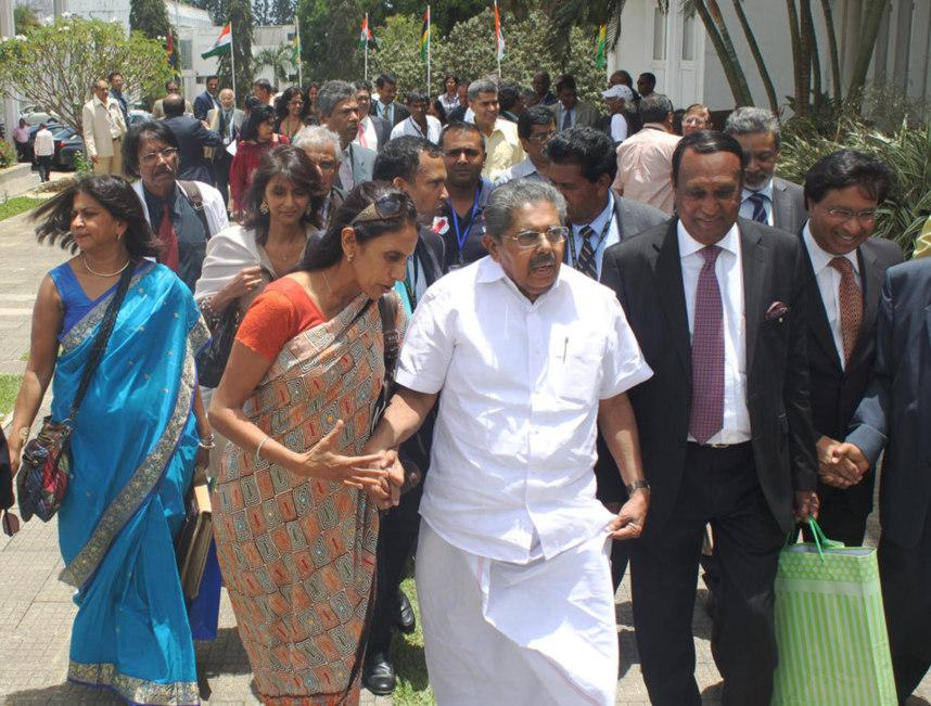 "Je serai à La Réunion dans trois mois", a dit le ministre indien