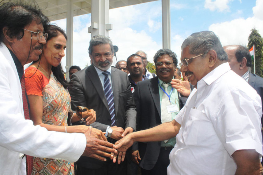 "Je serai à La Réunion dans trois mois", a dit le ministre indien