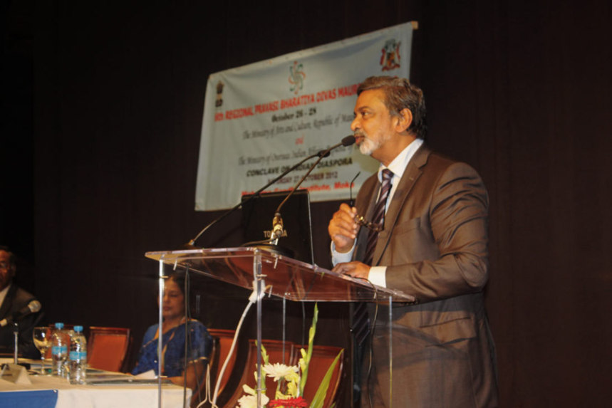 "Je serai à La Réunion dans trois mois", a dit le ministre indien