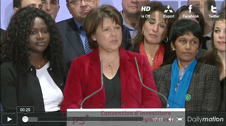 Ericka Bareigts satisfaite de l'élection de Barack Obama