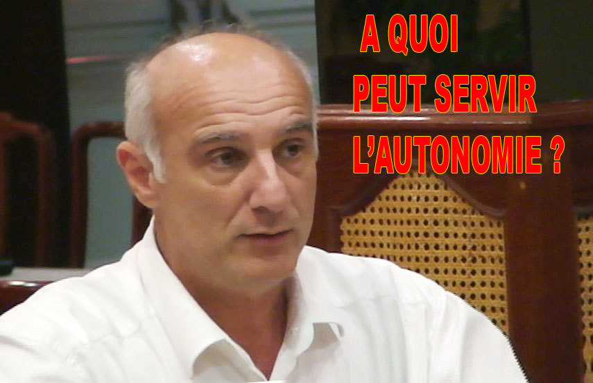 "L'autonomie d'Alain Bénard n'est pas séparatiste"