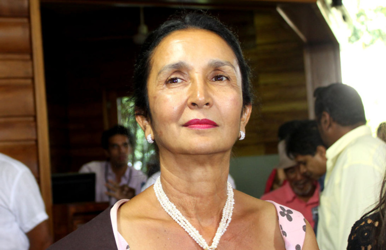 Huguette Bello et "le manger était tout cuit"