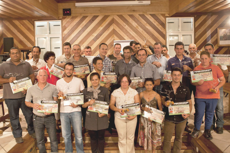 Le professionnalisme des agriculteurs et producteurs récompensés