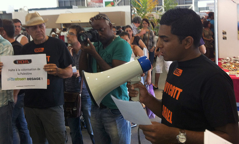 Le conflit Israëlo-palestinien "fait des bulles" au Salon de la maison