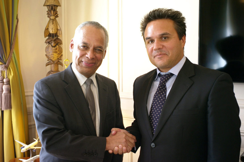 Robert défend les entreprises et l'emploi auprès de Lurel