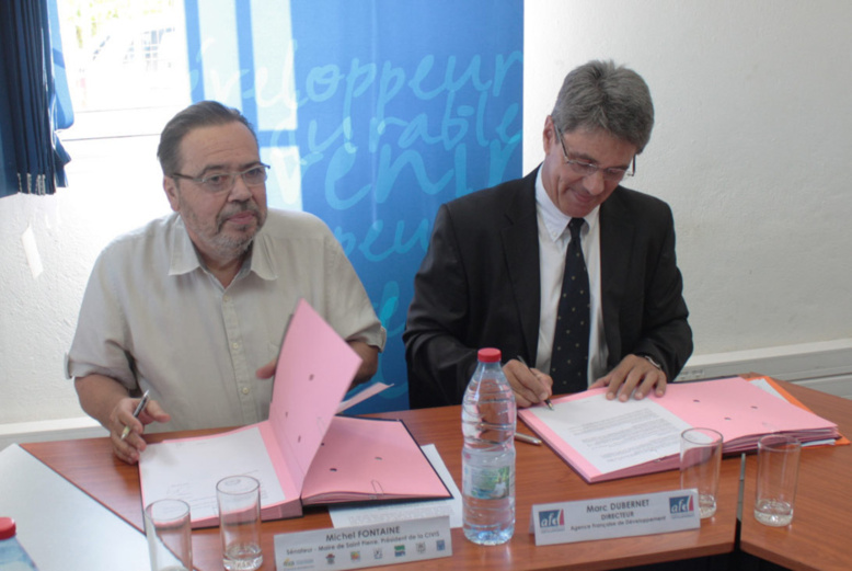 Mise en œuvre du TCSP sur l’entrée Ouest de Saint-Pierre