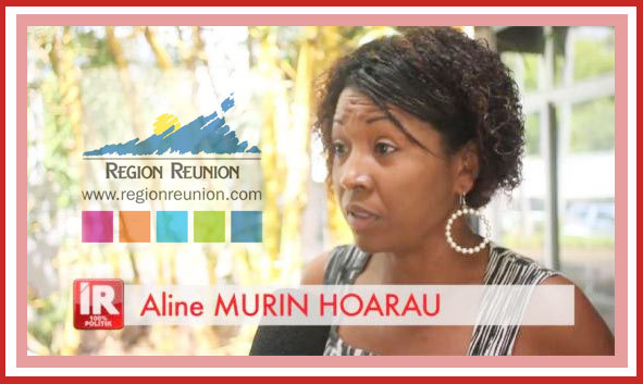 Aline Murin Hoarau au cœur de l'action Régionale
