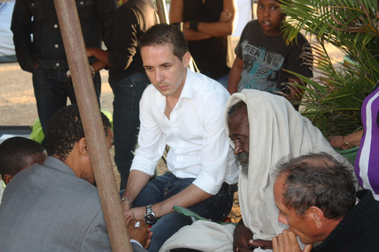 L’AJFER solidaire de Samuel Mouen