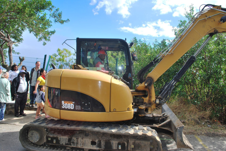Thierry Robert lance les travaux de modernisation du chemin Diale